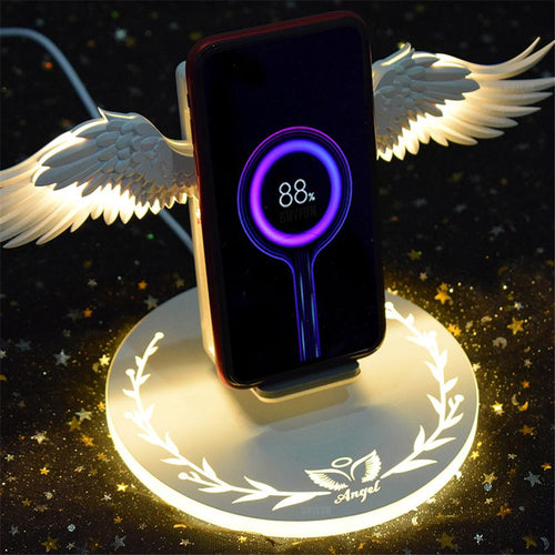 Angel Wing LED Trådløs Lader | Luvikno