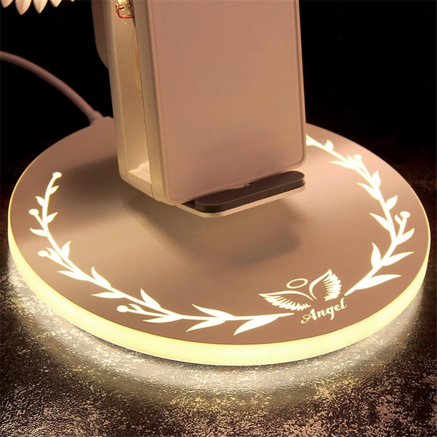 Angel Wing LED Trådløs Lader | Luvikno