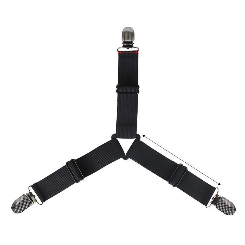 HoldTight - 4 Delers Elastiske Laken Klemmer | Luvikno