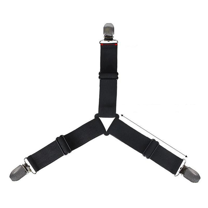 HoldTight - 4 Delers Elastiske Laken Klemmer | Luvikno