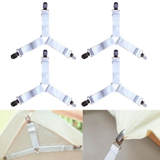 HoldTight - 4 Delers Elastiske Laken Klemmer | Luvikno