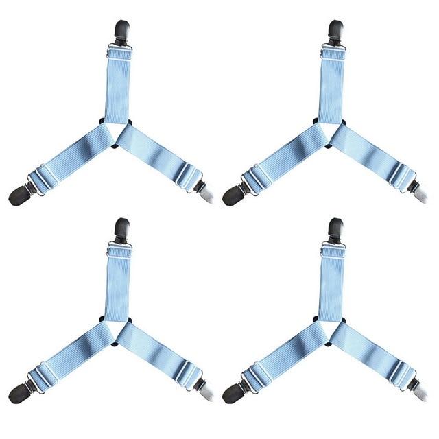 HoldTight - 4 Delers Elastiske Laken Klemmer | Luvikno