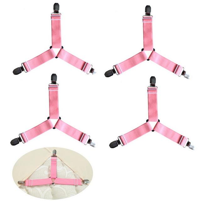 HoldTight - 4 Delers Elastiske Laken Klemmer | Luvikno