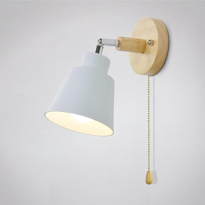 Vegglampe med trekkbryter - TwistGlow | Luvikno