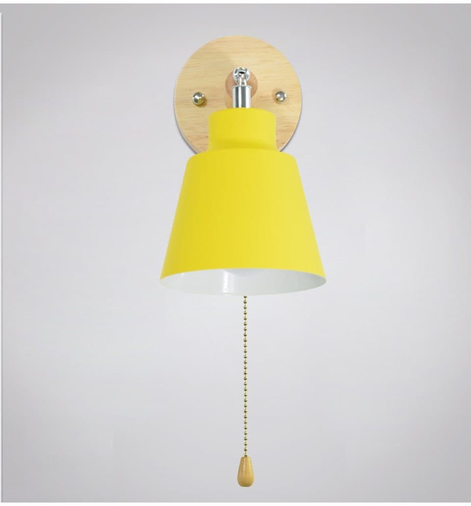 Vegglampe med trekkbryter - TwistGlow | Luvikno
