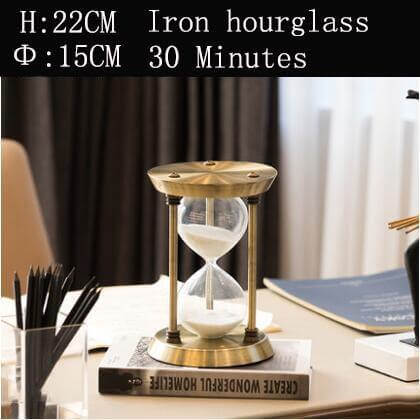 Elegant timeglass time sand | Luvikno