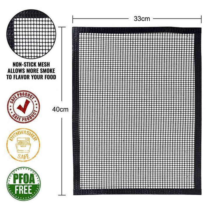 Non-stick BBQ Grill Mesh Mat | Luvikno