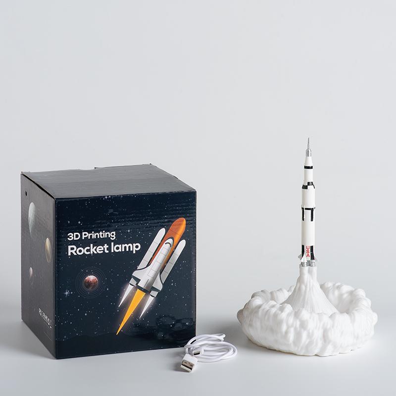 Rokit - 3D Romferge Lampe | Luvikno