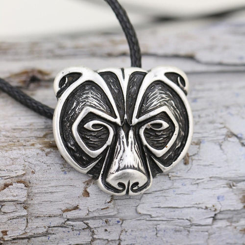 Norse Bear Amulett Halskjede - Fri Frakt | Luvikno