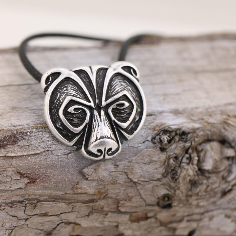 Norse Bear Amulett Halskjede - Fri Frakt | Luvikno