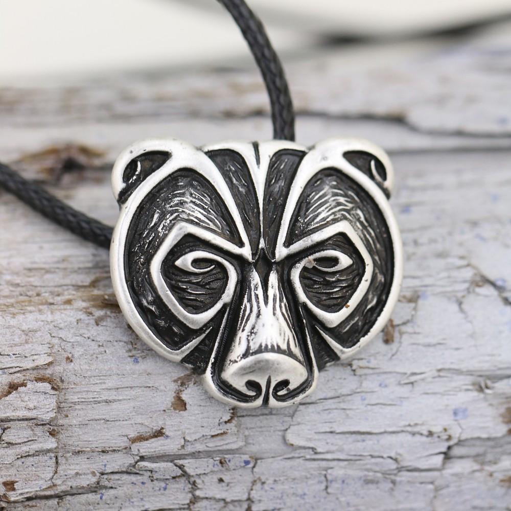 Norse Bear Amulett Halskjede - Fri Frakt | Luvikno