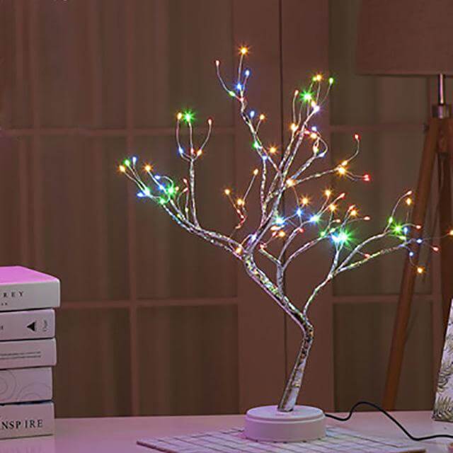3D LED USB Bordlampe | Luvikno