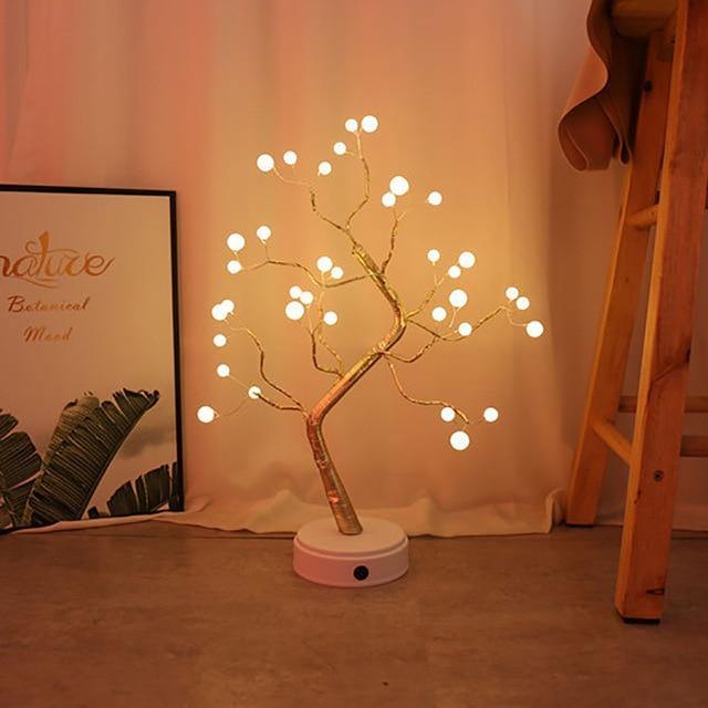 3D LED USB Bordlampe | Luvikno