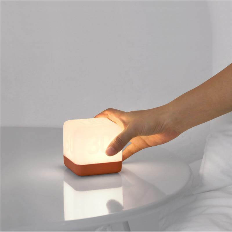 Elegant Creative Oppladbar Firkantet Nattlampe | Luvikno