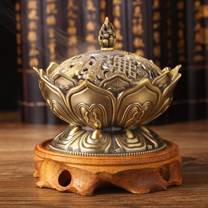 Lotus Flower Røkelsebrenner | Luvikno