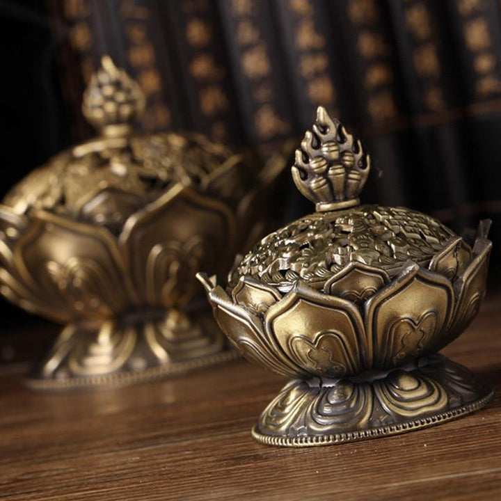 Lotus Flower Røkelsebrenner | Luvikno