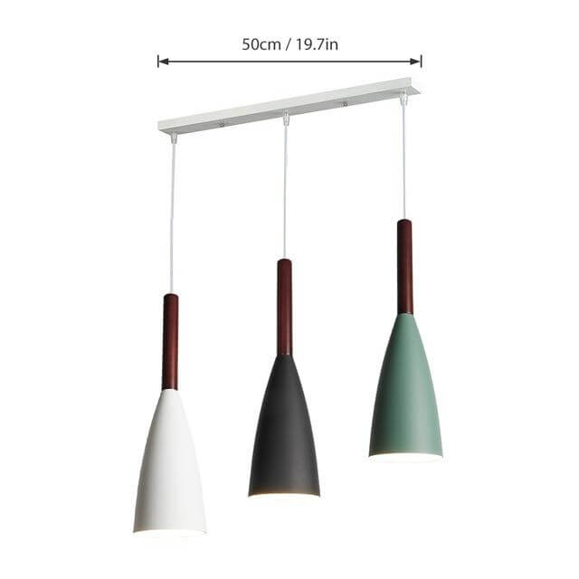 Moderne Elegant Nordisk Stil Fargerik Pendel Henge Lys | Luvikno