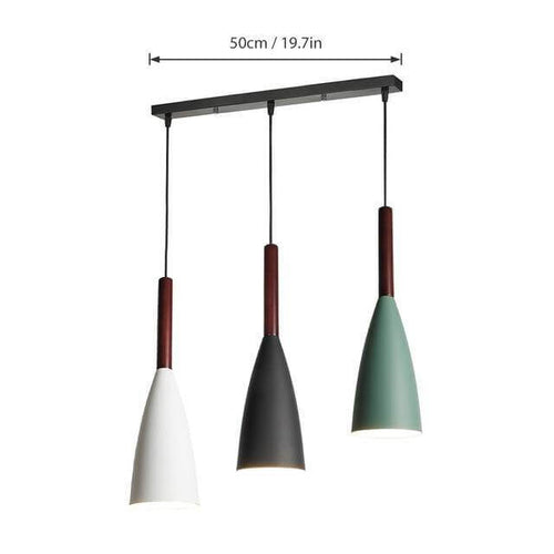 Moderne Elegant Nordisk Stil Fargerik Pendel Henge Lys | Luvikno