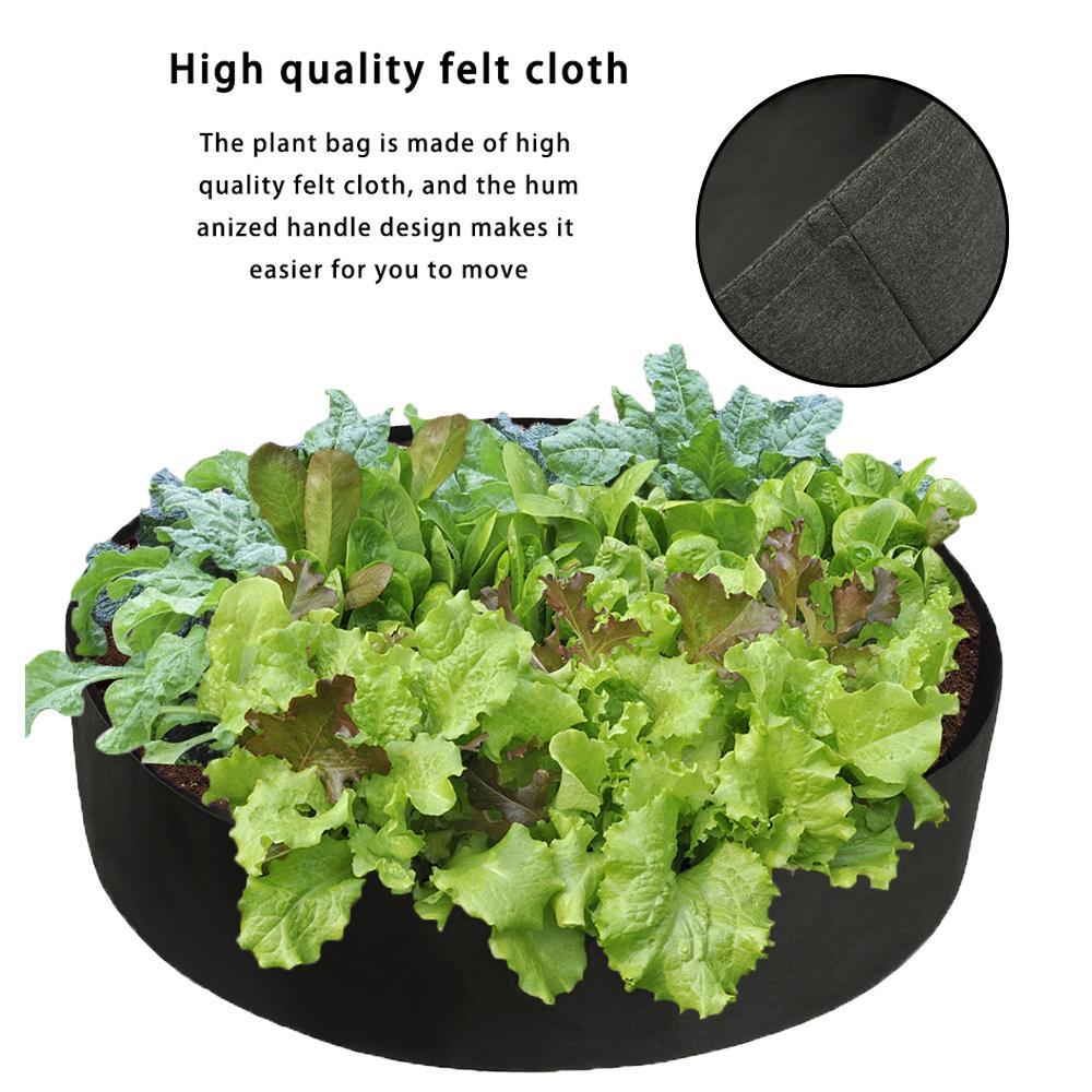 Easy Garden Fabric Raised Bed | Luvikno