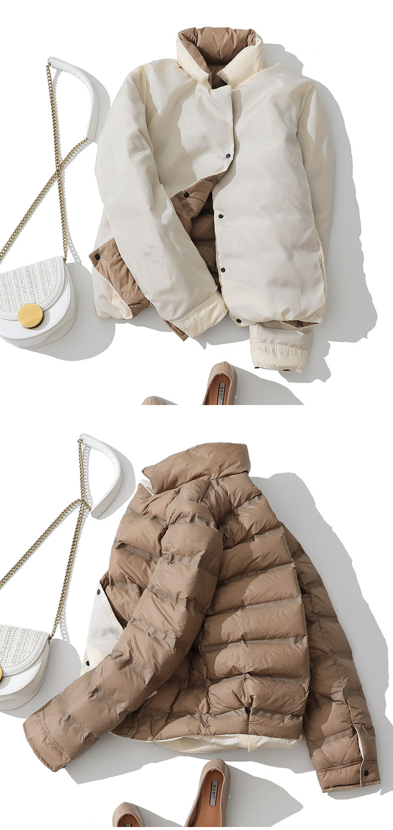 Luvik | Kaksipuoleinen Slim Takki