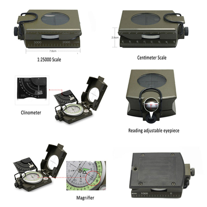 Army Guide Multi-Purpose Compass | Luvikno