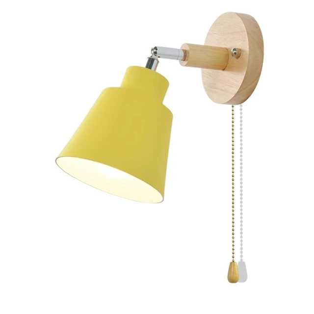 Vegglampe med trekkbryter - TwistGlow | Luvikno