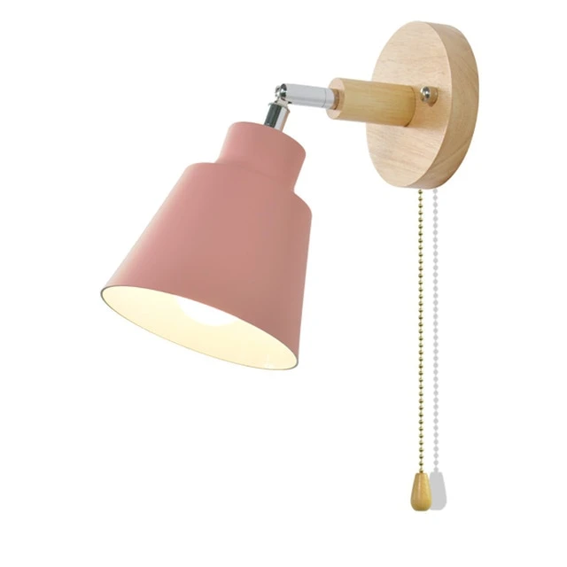 Vegglampe med trekkbryter - TwistGlow | Luvikno