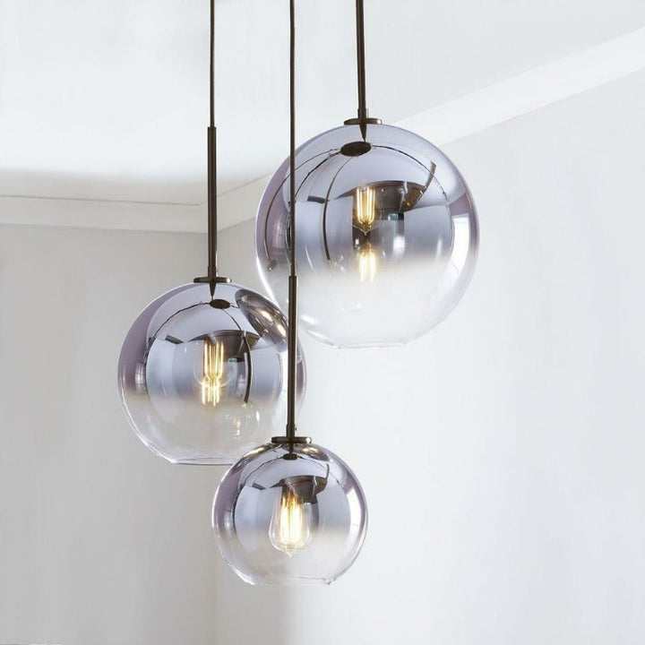 Moderne Glass Sphere Pendellamper | Luvikno