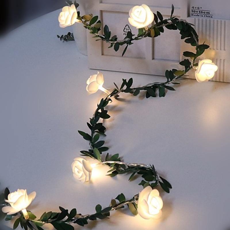 Lyse Dine Rom LED Blomster Fortryllende Atmosfære | Luvikno