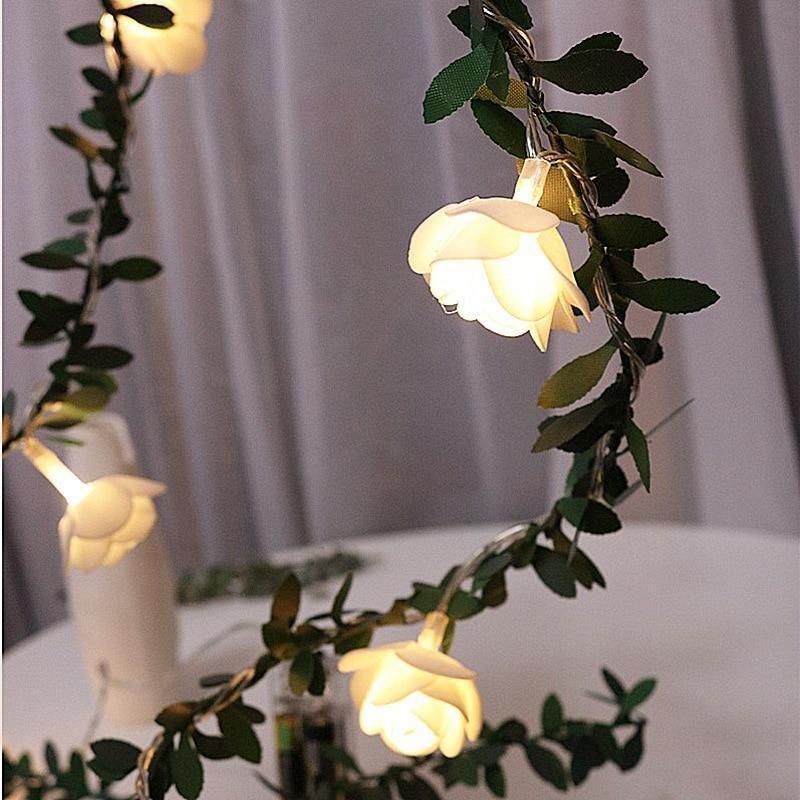 Lyse Dine Rom LED Blomster Fortryllende Atmosfære | Luvikno