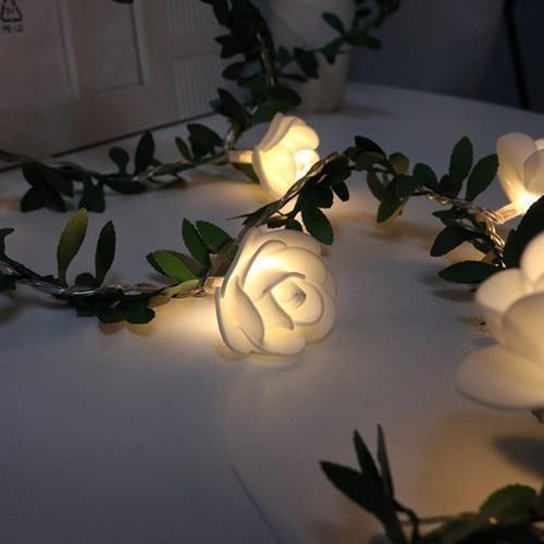 Lyse Dine Rom LED Blomster Fortryllende Atmosfære | Luvikno