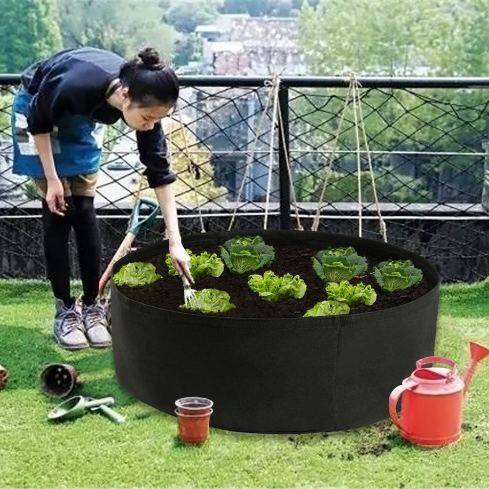 Easy Garden Fabric Raised Bed | Luvikno