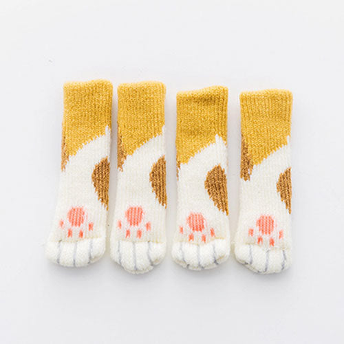 4Pcs Sklifrie Katt pote Møbelbein Deksel | Luvikno