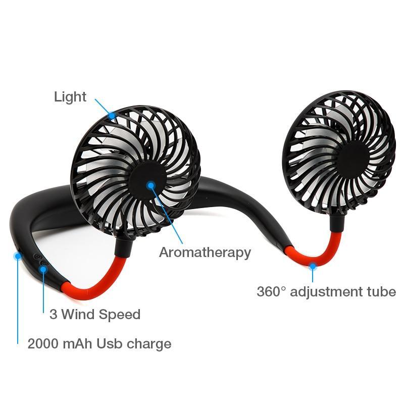 Lazy Neckband Fan | Luvikno