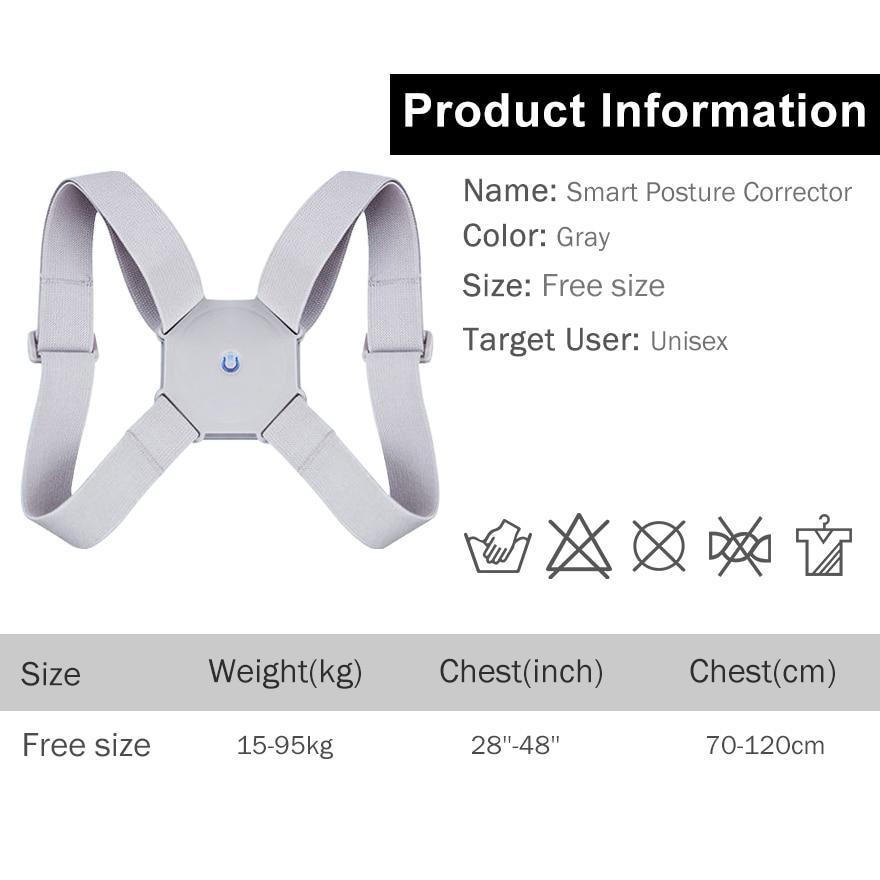 Smart Back Posture Corrector | Luvikno