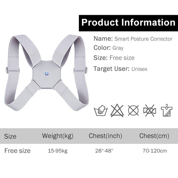 Smart Back Posture Corrector | Luvikno