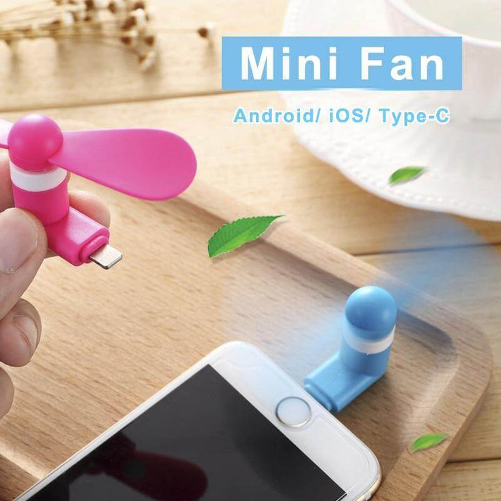 Fleksibel Telefon Mini Vifte | Luvikno