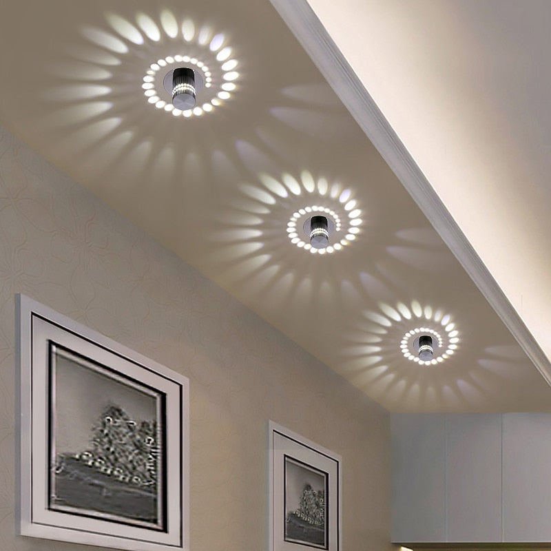 Moderne LED Spiral Lampe - LumoSpiral | Luvikno
