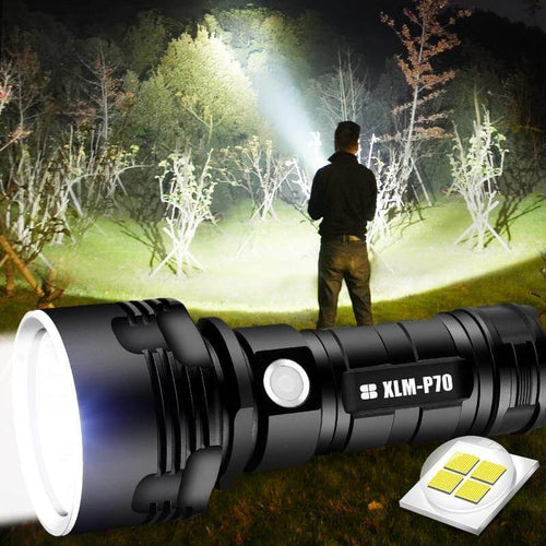Ultra Powerful LED Flashlight | Luvikno