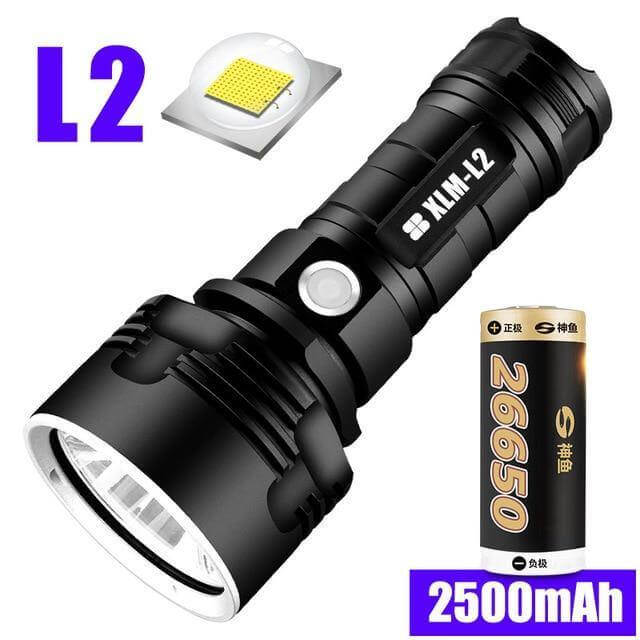 Ultra Powerful LED Flashlight | Luvikno