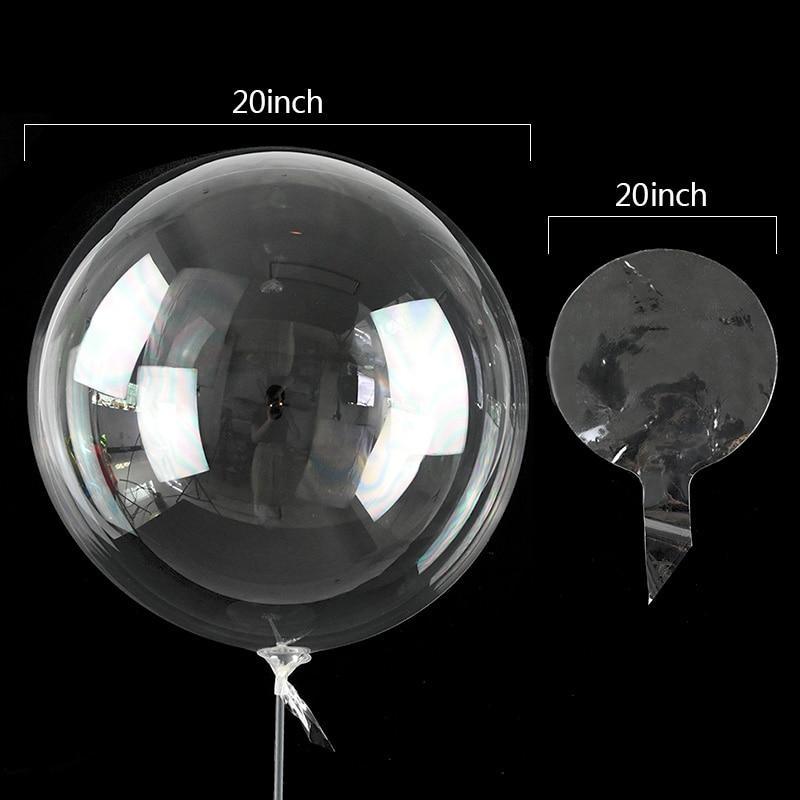 Gjennomsiktige Bobo Bubble Ballonger (10PCS) | Luvikno