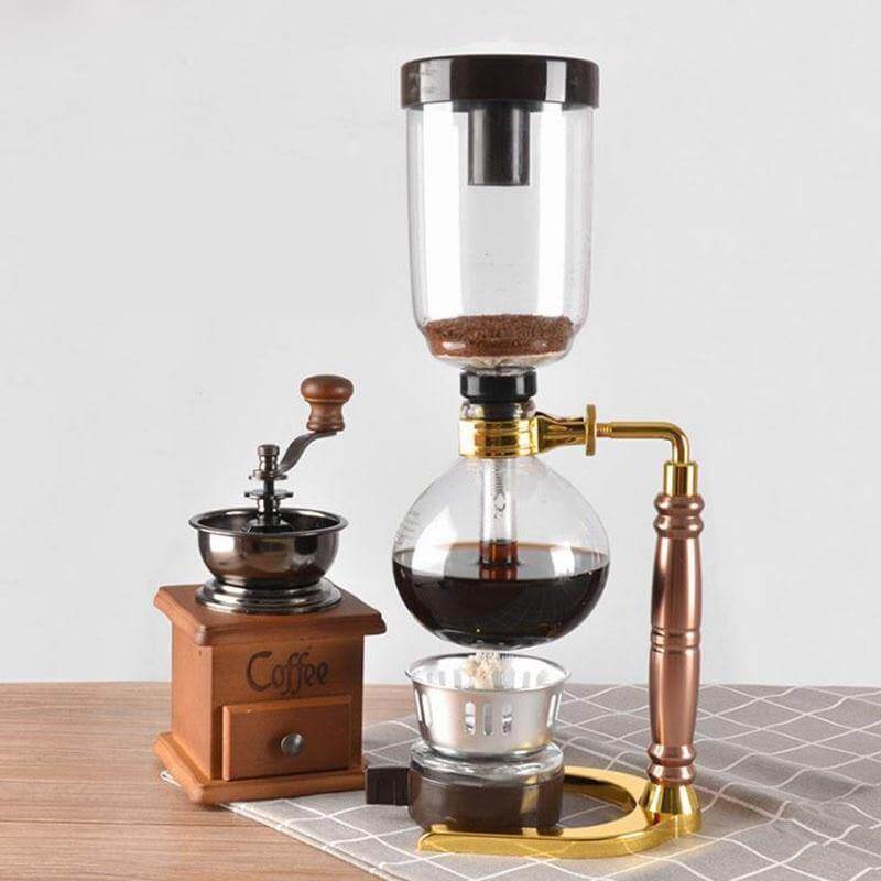 Elegant Glass Siphon Coffee Maker | Luvikno