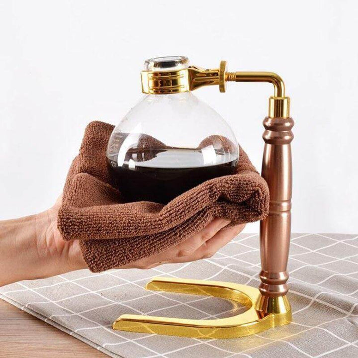 Elegant Glass Siphon Coffee Maker | Luvikno
