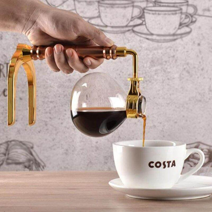 Elegant Glass Siphon Coffee Maker | Luvikno