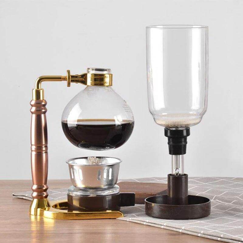 Elegant Glass Siphon Coffee Maker | Luvikno