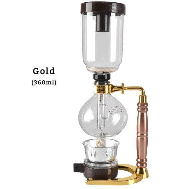 Elegant Glass Siphon Coffee Maker | Luvikno