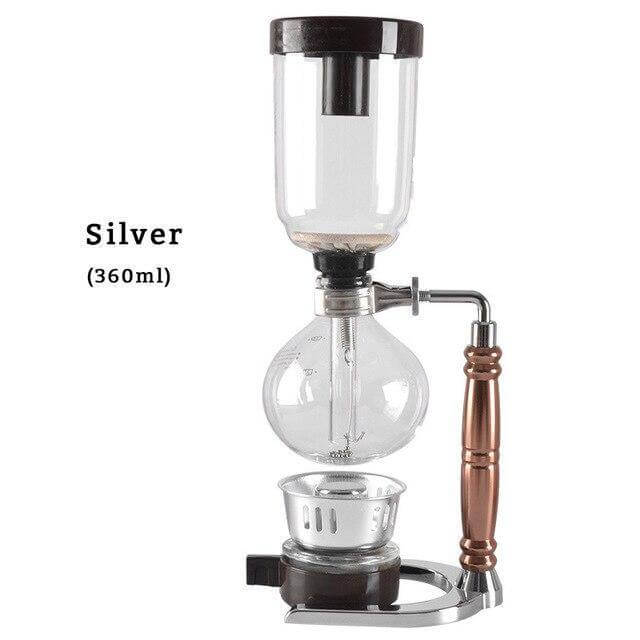 Elegant Glass Siphon Coffee Maker | Luvikno