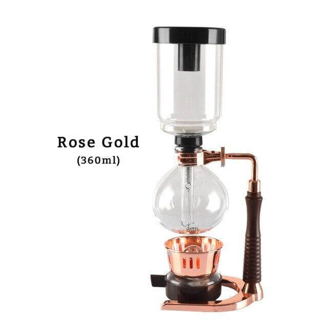 Elegant Glass Siphon Coffee Maker | Luvikno
