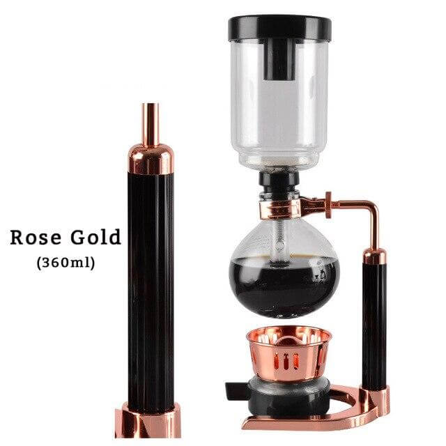 Elegant Glass Siphon Coffee Maker | Luvikno