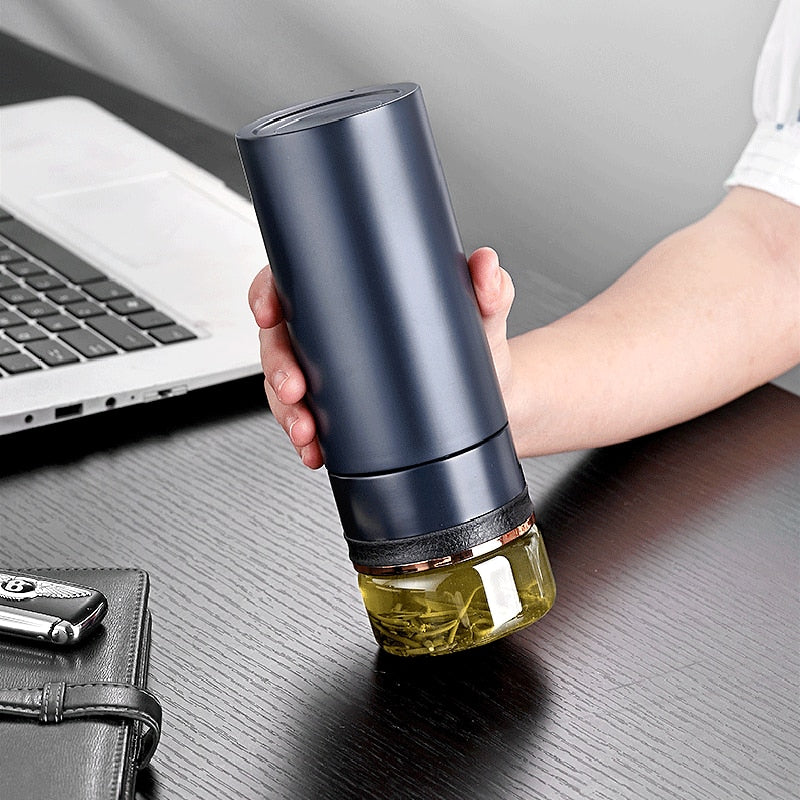 Elegant Holdbar Enkel Te-infuser Termos | Luvikno